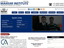 Tablet Screenshot of makkarinstitute.com
